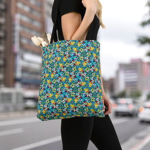 Petal Party Pattern Tote Bag