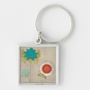 Petal Patterns I Key Ring