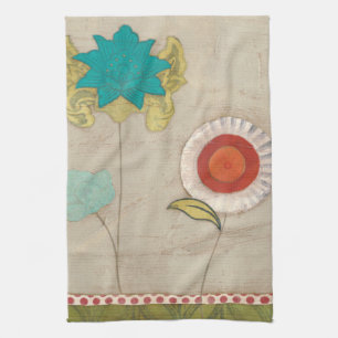 Petal Patterns I Tea Towel