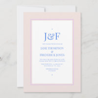 Petal Pink, Cornflower Blue & Mauve Purple Wedding