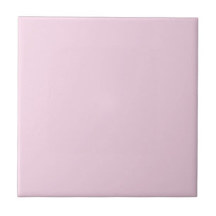 Petal Pink Solid Colour   Classic Elegant Tile