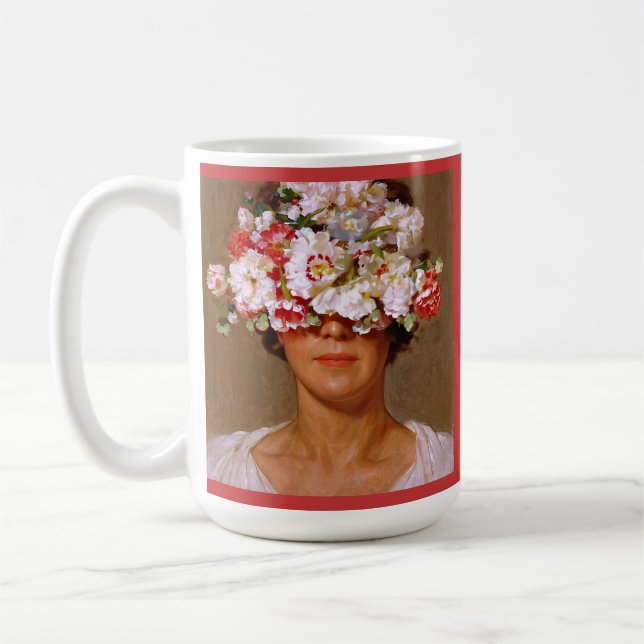 "Petal Pride" Margaret - Art & Floral Society    Coffee Mug (Left)