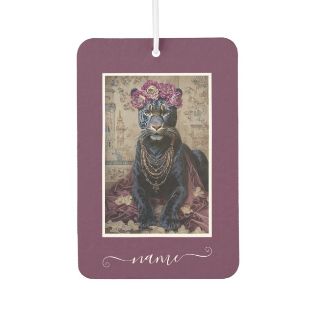 Petal Prowler Car Air Freshener (Front)