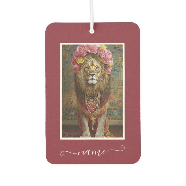 Petal Roar Car Air Freshener (Front)