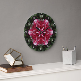 Petal Symphony Large Clock