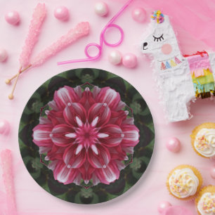 Petal Symphony Paper Plate