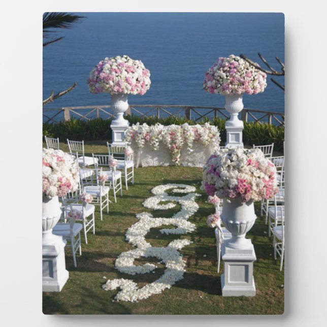 Petal-Wedding-Aisle-Runners-20 Plaque (Front)