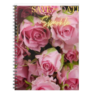 Petals and Pages: Spiral Note Book