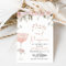 Petals and Prosecco Blush Floral Bridal Shower Inv