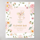Petals and Prosecco Bridal Shower Flower Bar Sign
