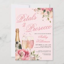 Petals And Prosecco Bridal Shower