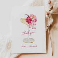 Petals and Prosecco Pink Bridal Shower