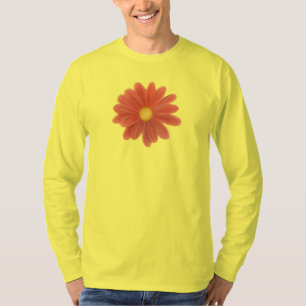 Petals in Motion – Vibrant Flower Graphic T-Shirt