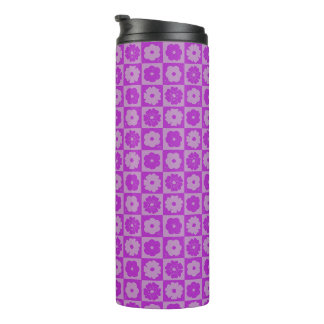 Petals In Silence 01. Floral Pattern. Thermal Tumbler
