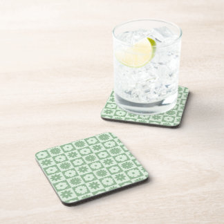 Petals In Silence 03. Floral Pattern. Coaster