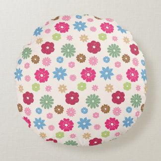Petals In Silence 09. Round Cushion