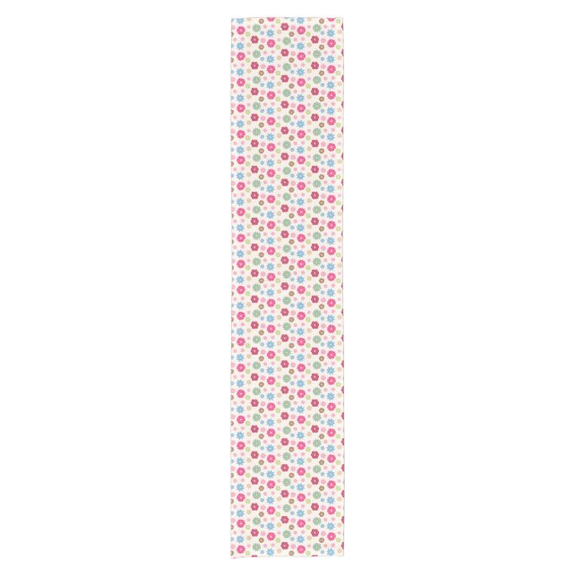 Petals In Silence 09.  Short Table Runner (Front)