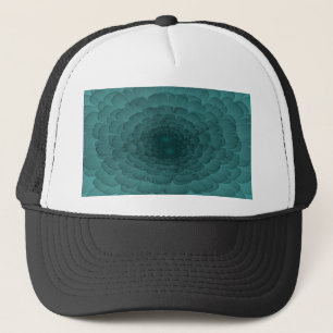Petals in Teal Trucker Hat