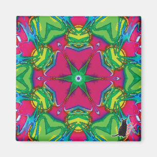 Petals Kaleidoscope Magnet