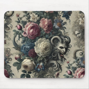Petals of Decadence – Gothic Victorian Mouse Mat
