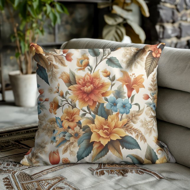 Petals & Poetry A Floral Affair Cushion (Creator Uploaded)
