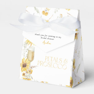 Petals & Prosecco Boho Bridal Shower Thank You Favour Box