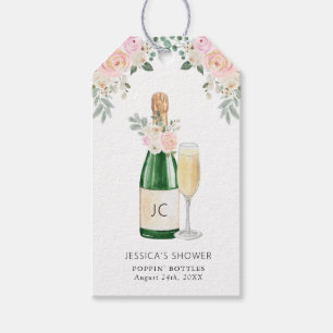 Petals & Prosecco Bridal Shower Gift Tags