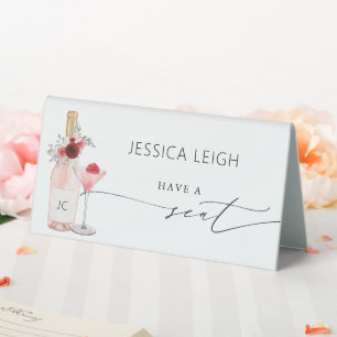 Petals & Prosecco Bridal Shower Table Seating