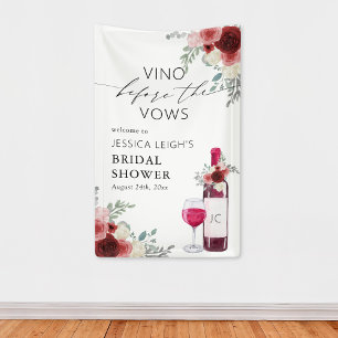 Petals & Prosecco Champagne Welcome Sign