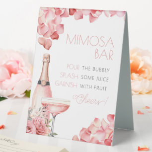 Petals & Prosecco Mimosa Bar Bridal Shower