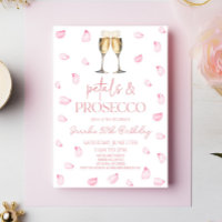 Petals & Prosecco Pink Rose Petals Birthday Party