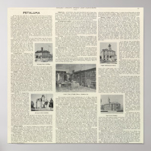 Petaluma, California Poster