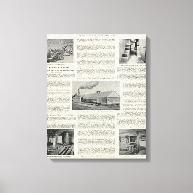 Petaluma's Pride, California Canvas Print (Front)