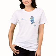 Pétanque, Female boule player in blue