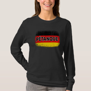 Petanque German Flag Player Boule Bocce Boccia T-Shirt