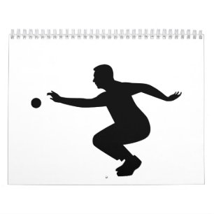 Petanque player calendar