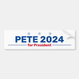 Pete 2024 bumper sticker