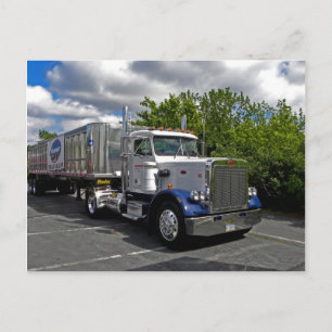 Pete 359 Single Axle Postcard