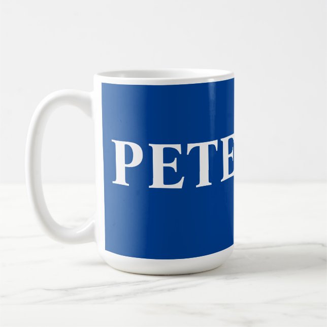 Pete! Coffee Mug (Left)