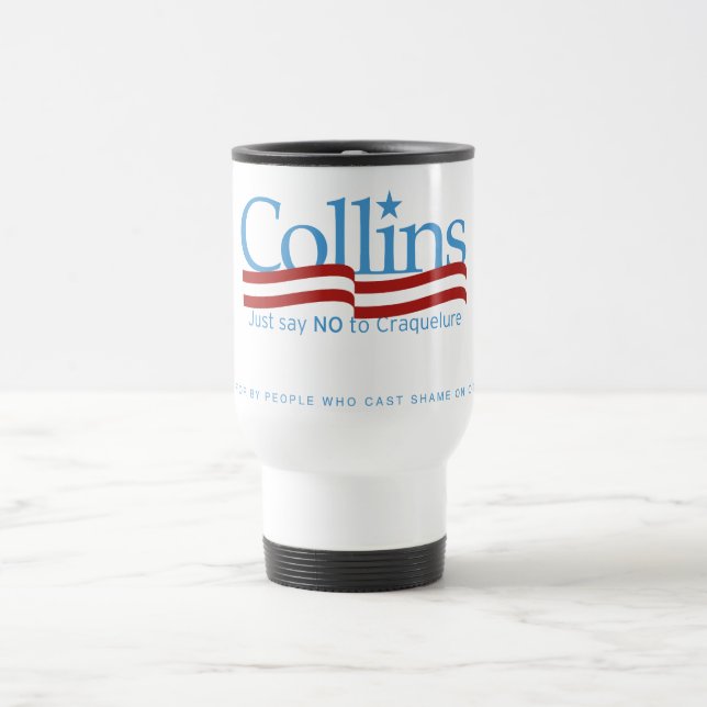 Pete Collins Tumbler Coffee Mug (Center)