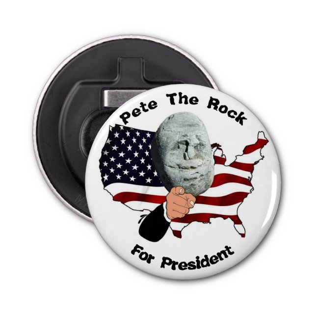 Pete for President bottle opener (Front)