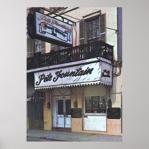 Pete Fountain's Club, New Orleans Poster