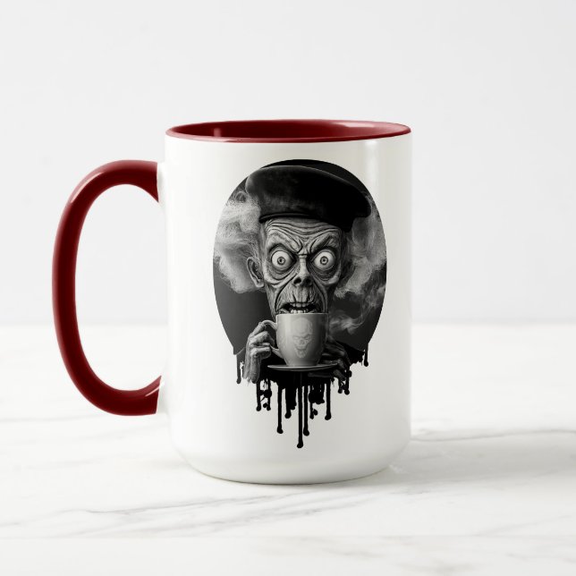 Pete: Liquid Brain Mornings Mug (Left)