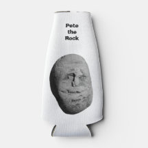 Pete the Rock bottle coozie