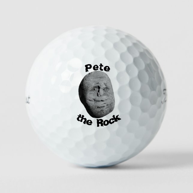 Pete the Rock Pro-V1 golf balls (Front)
