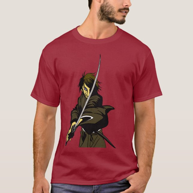 Pete the Samurai(All apparel,Any colour ) T-Shirt (Front)