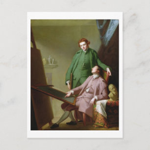 Peter and James Romney, 1766 (oil on canvas) Postcard