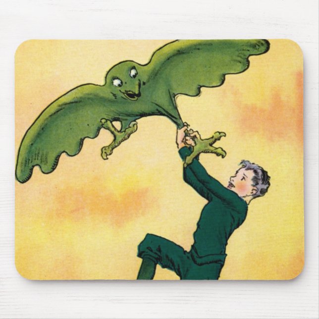 Peter and the Bird Mouse Pad (Front)