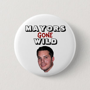 Peter Cammarano III - Mayors Gone Wild 6 Cm Round Badge