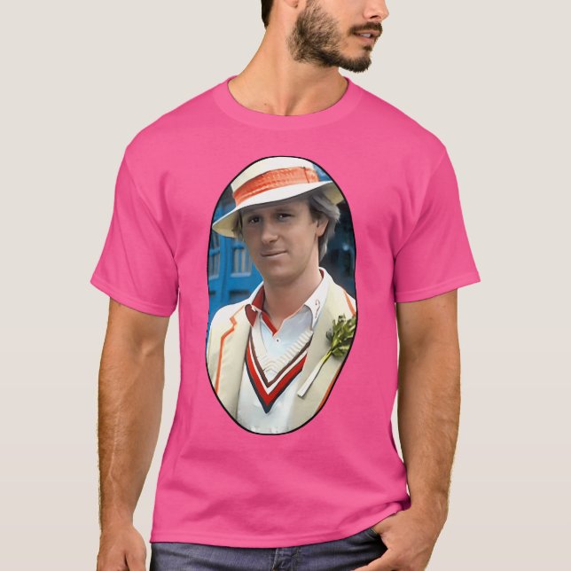 Peter Davison (5Th Doctor) T-Shirt (Front)